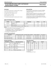 74LVC541A datasheet.datasheet_page 2