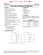 SN74LVC244ANSR 数据规格书 1