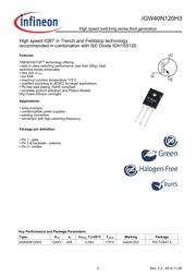 IGW40N120H3 datasheet.datasheet_page 2