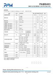 PAM8403 数据规格书 4