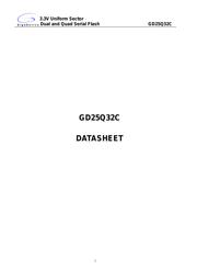 GD25Q32CSIGR datasheet.datasheet_page 1