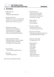 GD25Q32CSIGR datasheet.datasheet_page 4