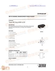 ZXMN3A14F datasheet.datasheet_page 1