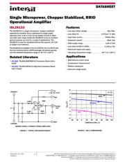 ISL28133ISENSEV1Z datasheet.datasheet_page 1