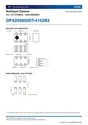 DPX205850DT-4152B2 数据规格书 2