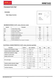 MMBTA92 datasheet.datasheet_page 1