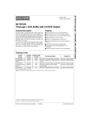 NC7SZ125L6X datasheet.datasheet_page 1