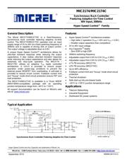 MIC2174-1YMM 数据规格书 1