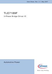 TLE7189F 数据规格书 1
