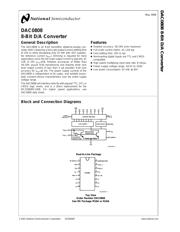 DAC0808LCMX/NOPB 数据规格书 2