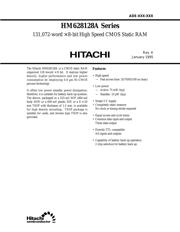 HM628128ALFP-7L datasheet.datasheet_page 1