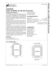 ADC08351CILQ datasheet.datasheet_page 1