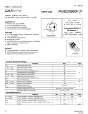 IRGB20B60PD1 数据规格书 1