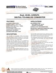 DAC2900 数据规格书 1