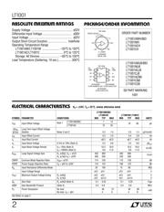 LT1001ACN8 datasheet.datasheet_page 2