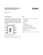 HSMP-3894-TR2 datasheet.datasheet_page 1