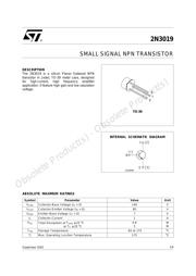 2N3019 datasheet.datasheet_page 1