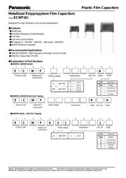 ECW-F2W105RJA 数据规格书 1