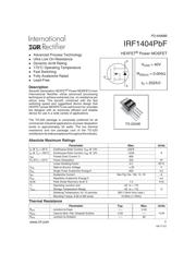 IRF1404PBF datasheet.datasheet_page 1