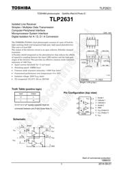 TLP2631TP1F Datenblatt PDF