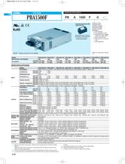 PBA1500F-15 数据规格书 1