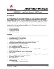 ATWINC1500-MR210PB1954 数据规格书 1