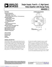 ADA4859-3 datasheet.datasheet_page 1