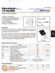 IRFP044 数据规格书 1