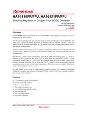 HA16116FP datasheet.datasheet_page 1