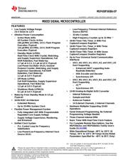 M430F5438AMGQWTEP datasheet.datasheet_page 1