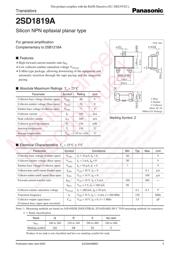 2SD1819AQL datasheet.datasheet_page 1