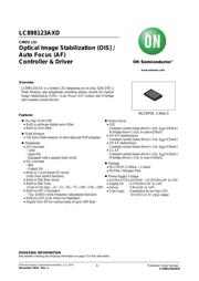 LC898123AXD datasheet.datasheet_page 1