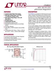 LTM8027EV#PBF Datenblatt PDF