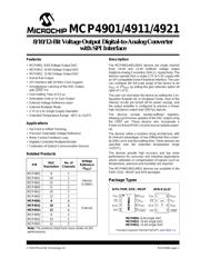 MCP4911-E/MS 数据手册