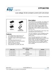 STP16CP05XTTR Datenblatt PDF