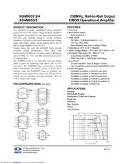 SGM8051 datasheet.datasheet_page 1