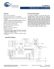 CY14B256LA-SZ45XI datasheet.datasheet_page 1