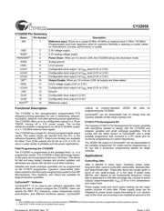 CY22050 datasheet.datasheet_page 2