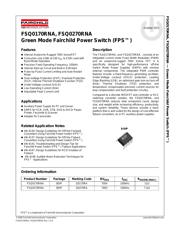 FSQ0170RNA datasheet.datasheet_page 1