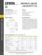 HMC408LP3 数据规格书 3