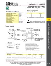 HMC408LP3 数据规格书 6