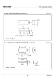 TC74HC10AFN datasheet.datasheet_page 4