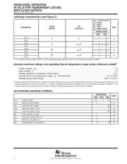 SN74ALS533ANSR datasheet.datasheet_page 4