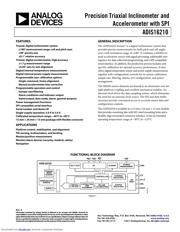 ADIS16210PCBZ datasheet.datasheet_page 1