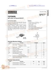 FQP9N08L datasheet.datasheet_page 1