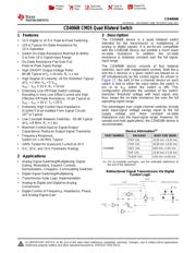 CD4066BPWG4 datasheet.datasheet_page 1