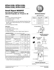 NTE4153NT1G 数据规格书 1