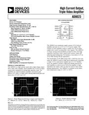 AD8023ARZ datasheet.datasheet_page 1