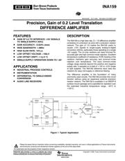 INA159 datasheet.datasheet_page 1