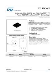 STL90N10F7 数据规格书 1
